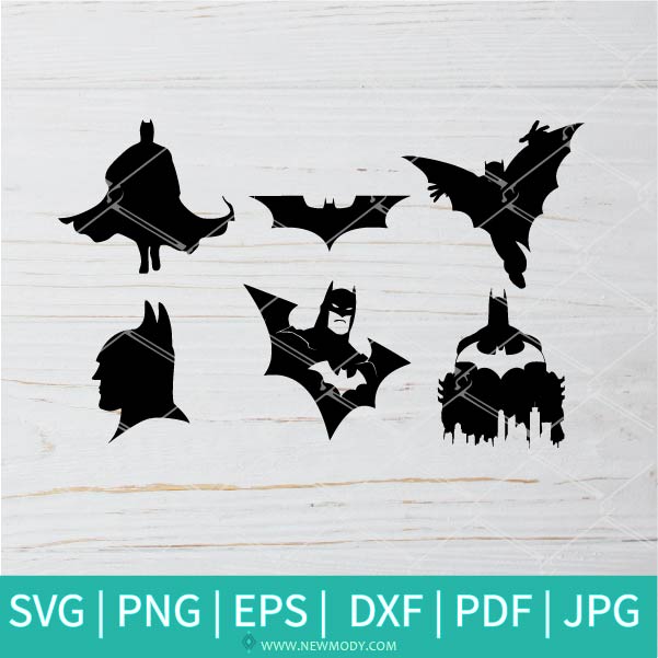 Batman Bundle SVG - Batman Svg - Gotham SVG - Super hero Svg