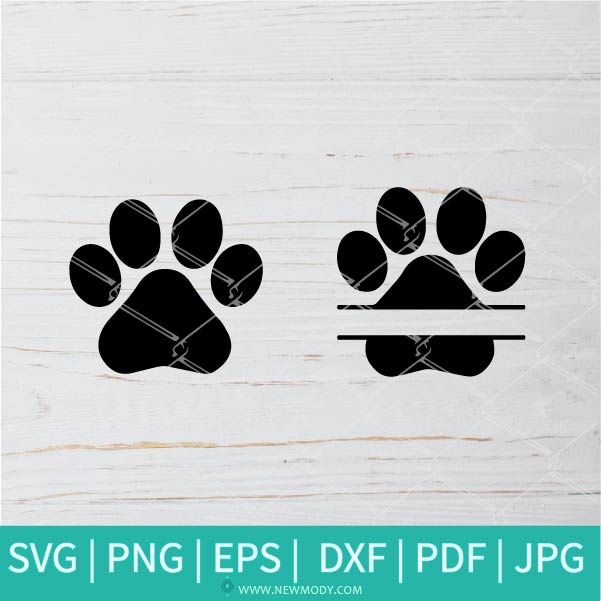 Free Free Paw Print Monogram Svg Free