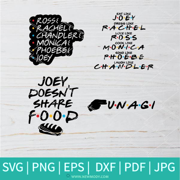 Free Free 69 Friends Tv Show Svg Bundle SVG PNG EPS DXF File