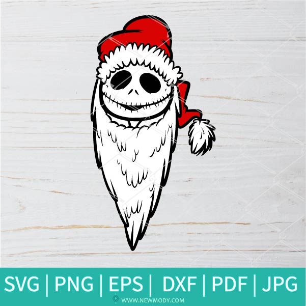 Download Nightmare Before Christmas Santa Jack Skellington Svg Scary Santa Sv