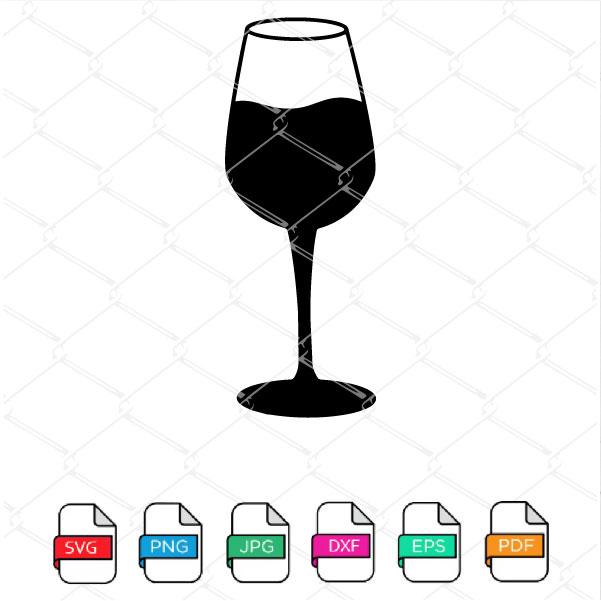 Download Wine Glass Svg Bundle - Champagne Glass SVG