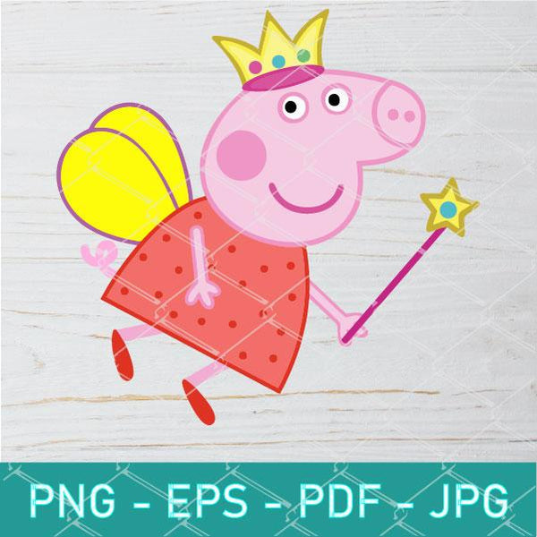 Free Free 281 Princess Peppa Pig Svg SVG PNG EPS DXF File