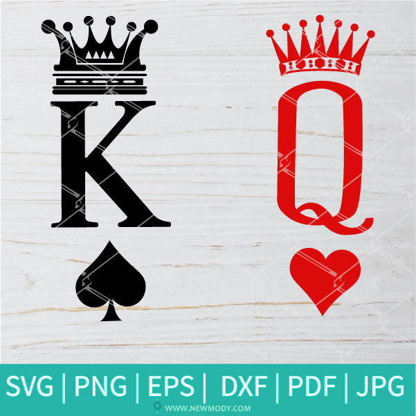King And Queen Svg King Svg Queen Svg