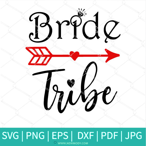 Bride Tribe Svg Wedding Svg