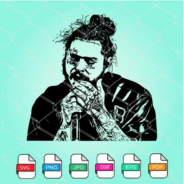 Download Post Malone Svg - Post Malone PNG