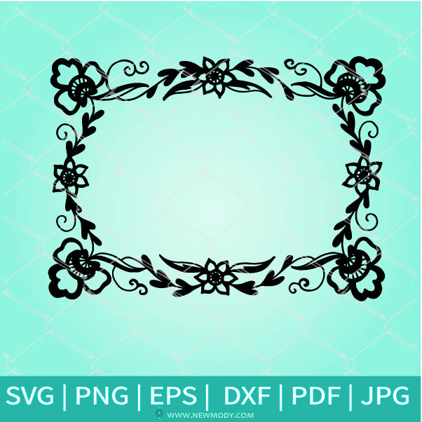 Free Free 245 Circle Flower Border Svg SVG PNG EPS DXF File
