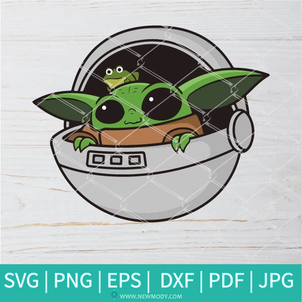 Download Baby Yoda In Pod Svg Baby Yoda In Pod Clipart