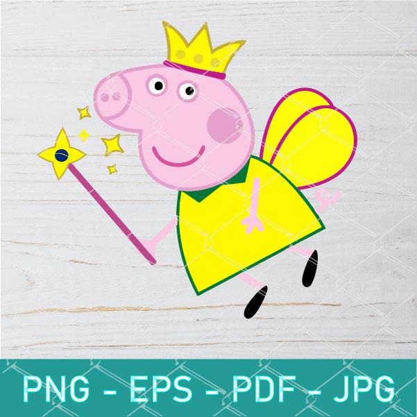 Free Free 210 Princess Peppa Pig Svg SVG PNG EPS DXF File