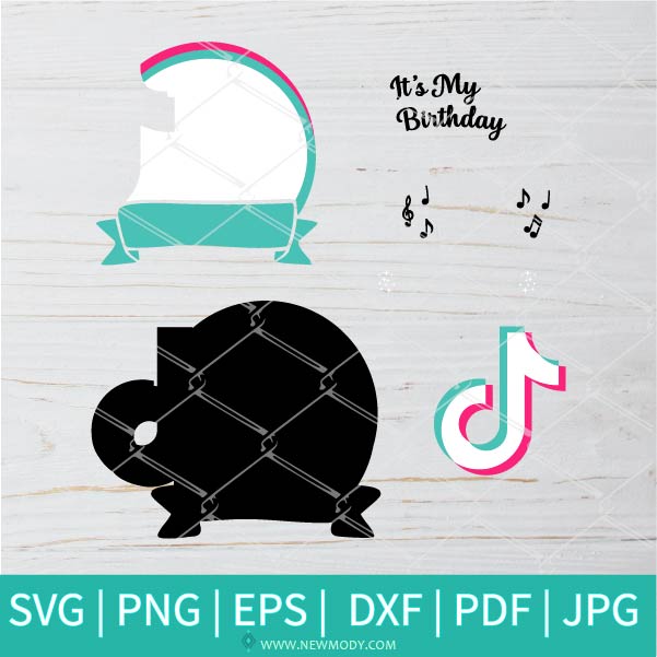 Free Free 284 Tiktok Birthday Princess Svg SVG PNG EPS DXF File