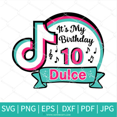 Download Birthday Template Layered Svg It S My Birthday Svg Musical Birthda