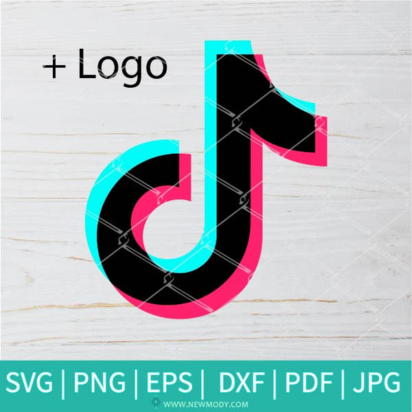 Tik Tok Font Black SVG - Tik Tok Alphabet, Letters & Numbers SVG /PNG ...