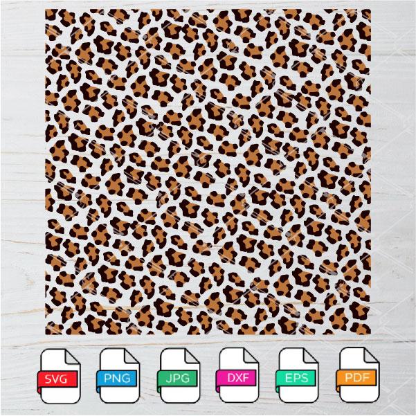 Cheetah Print Svg Cut Files Leopard Print Svg Leopard Print Svg