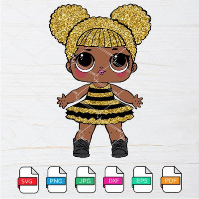 Free Free 227 Queen Bee Lol Doll Svg SVG PNG EPS DXF File