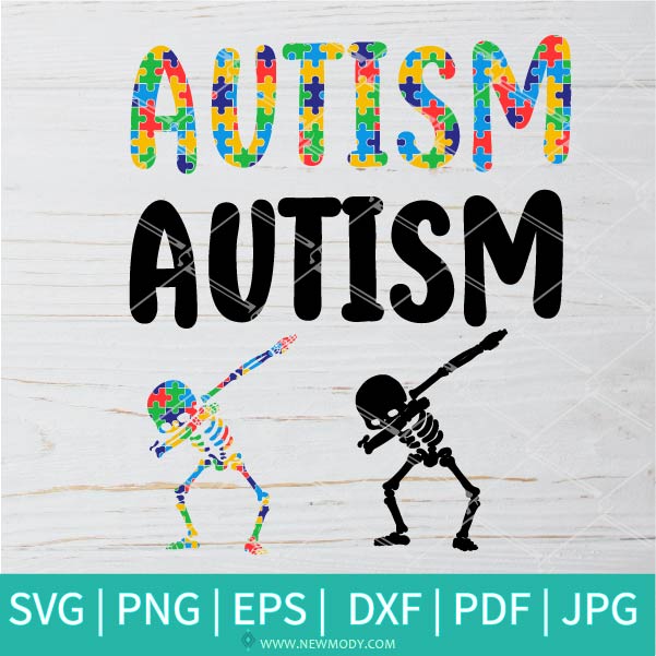 Download Autism It S Not A Disability It S A Different Ability Svg Dabbing Sk