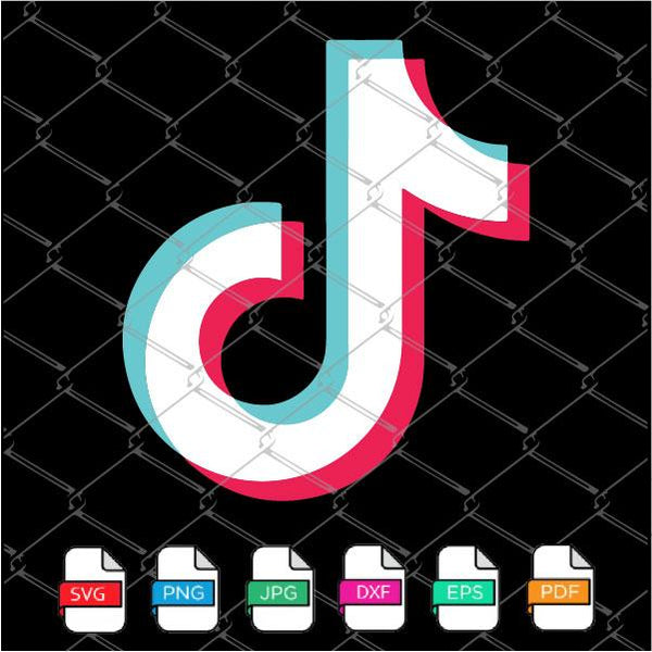 Tik Tok SVG Bundle - Tik Tok Logo Vector - Musically Logo With Crown