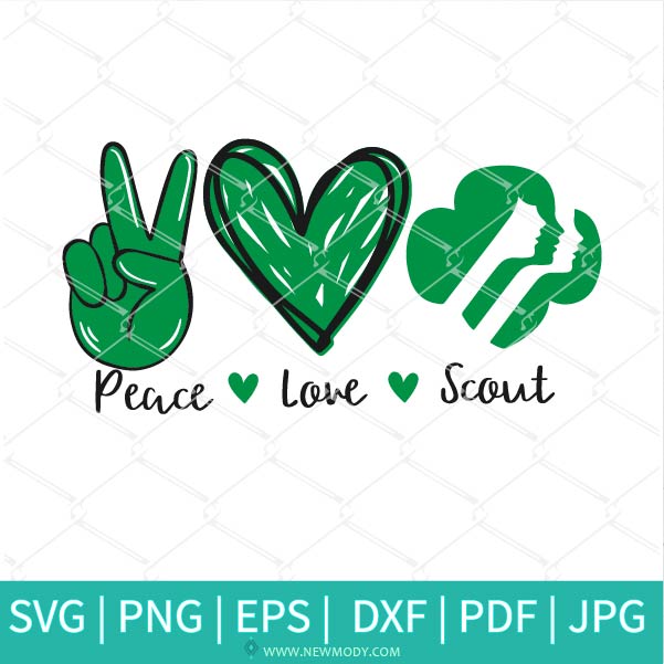 Download Peace Love Scouts Svg Girl Scouts Svg