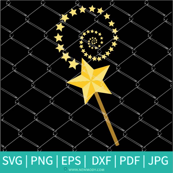 Free Free 146 Magic Fairy Godmother Wand Svg Free SVG PNG EPS DXF File