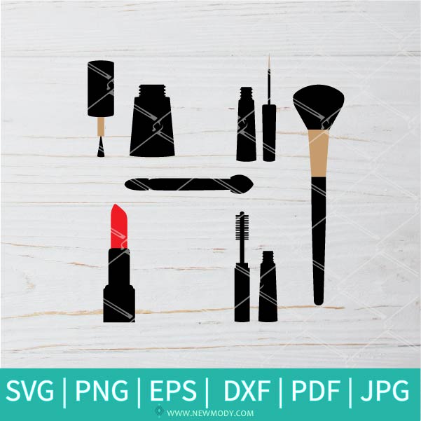 Download Make Up Tools Bundle Svg Makeup Tools Svg Makeup Svg Lashes Svg