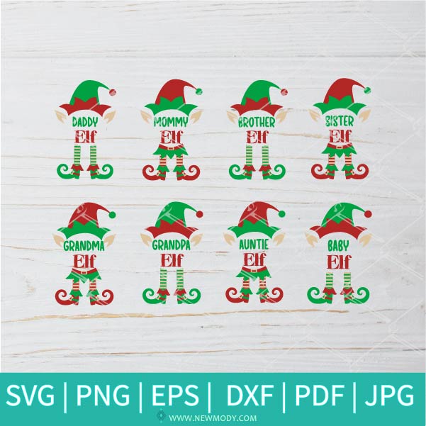 Download Elf Family Bundle Svg Elf Family Svg Christmas Elf Svg Elf Svg