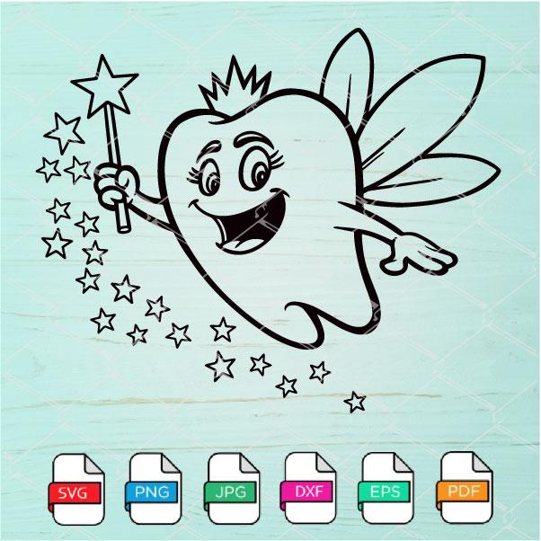 Download Tooth Fairy Svg Tooth Fairy Clipart