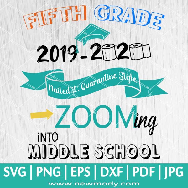 Download Fifth Grade 2019-2020 SVG - Class of 2020 SVG - Graduation ...