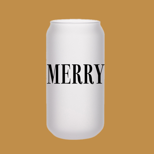 Merry Magical Mama Christmas Beer Can Glass Mug with Lid and Straw  freeshipping - Winnie and Me