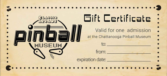 Chattanooga Pinball Museum – Pinball Museum & Classic Arcade