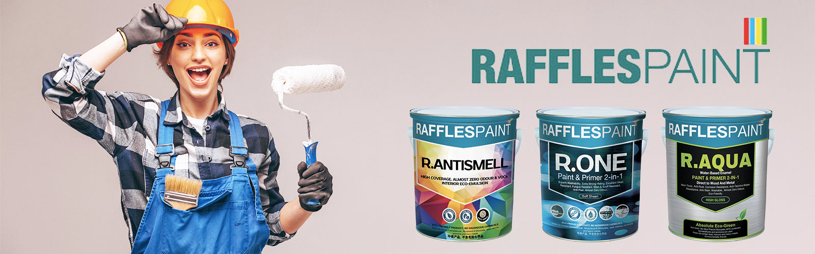 Raffles paint Shop - Singapore's Best Selling Paint Store