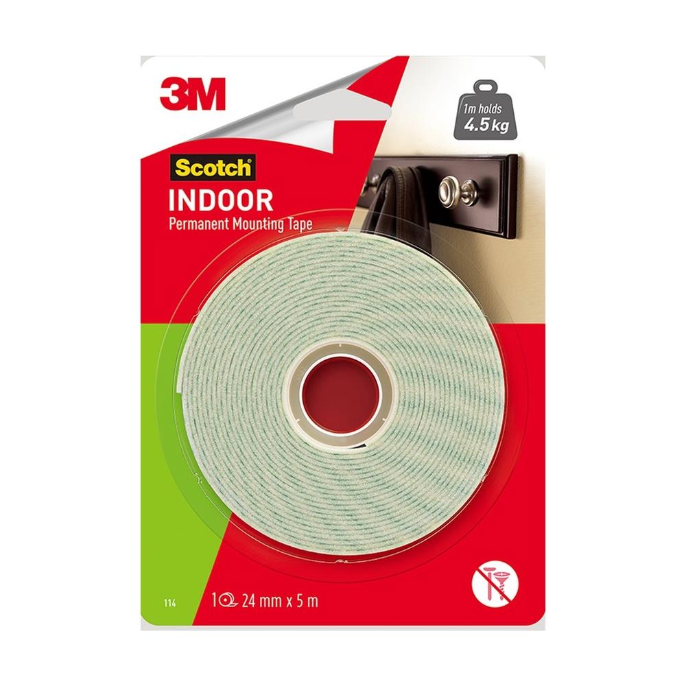 Scotch 114 Permanent Mounting Tape (Indoor) @ FindTape