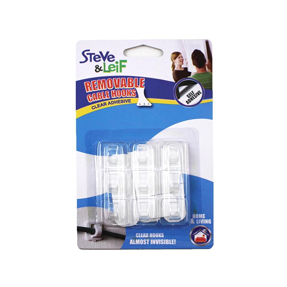 S&L Clear Wire Clip W Removable Tape - Intertech Hardware Singapore