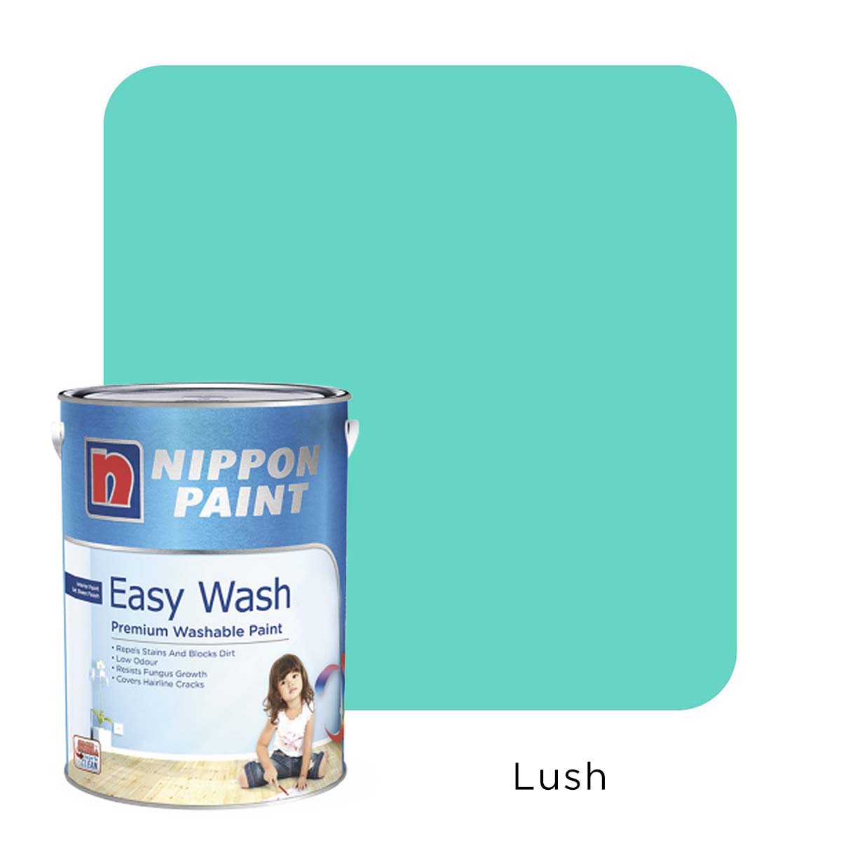  Nippon Easy Wash  with Teflon All Popular Colours 