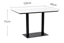 KPT- 4 餐桌 圓形/正方形 木色/白色/黑色