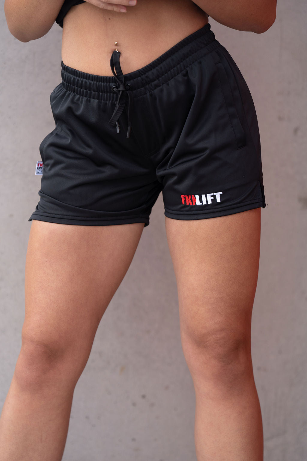 Power 2.0, Women's Gym Shorts, Black