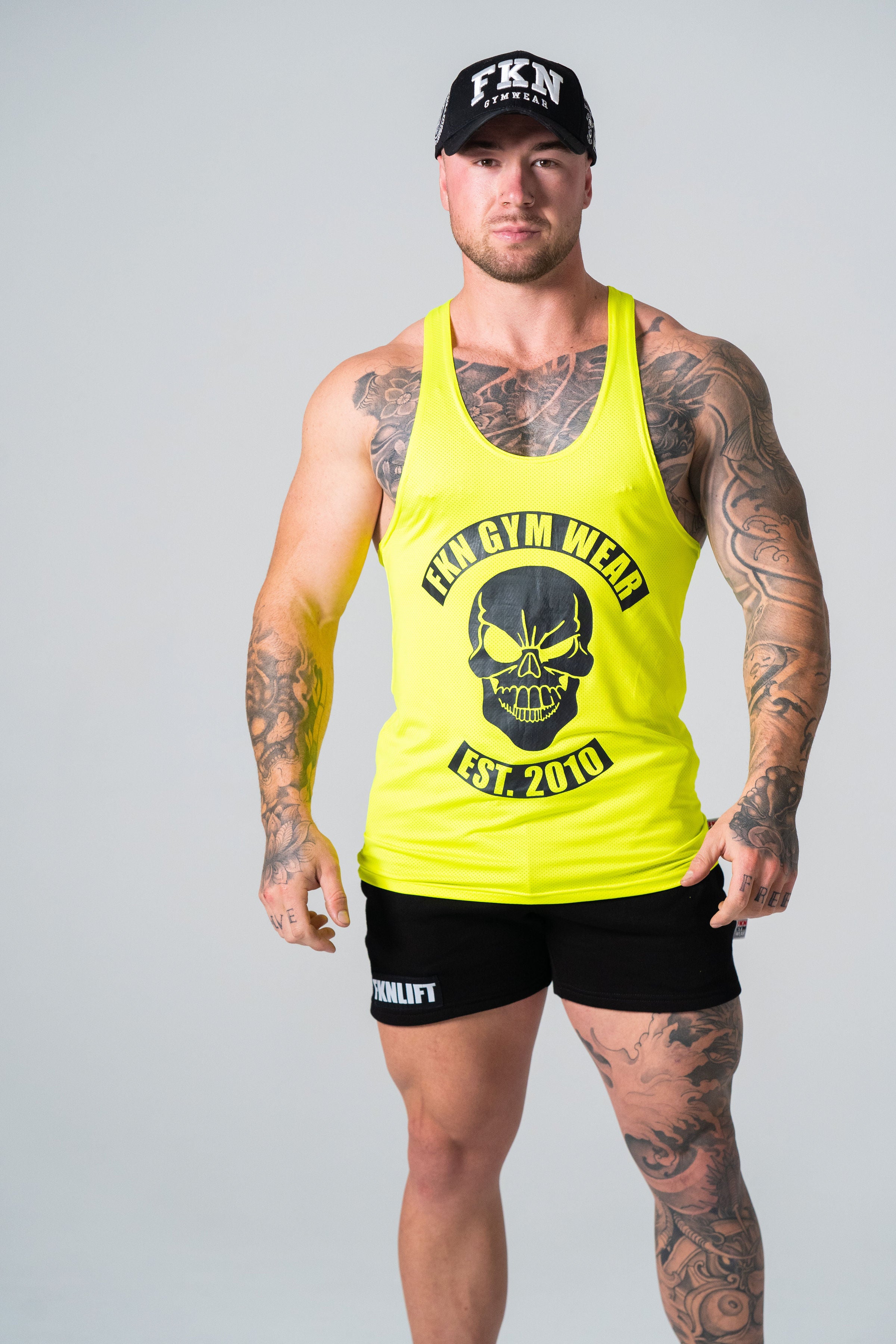Image of Predator | Gym Stringer | Fluoro Yellow