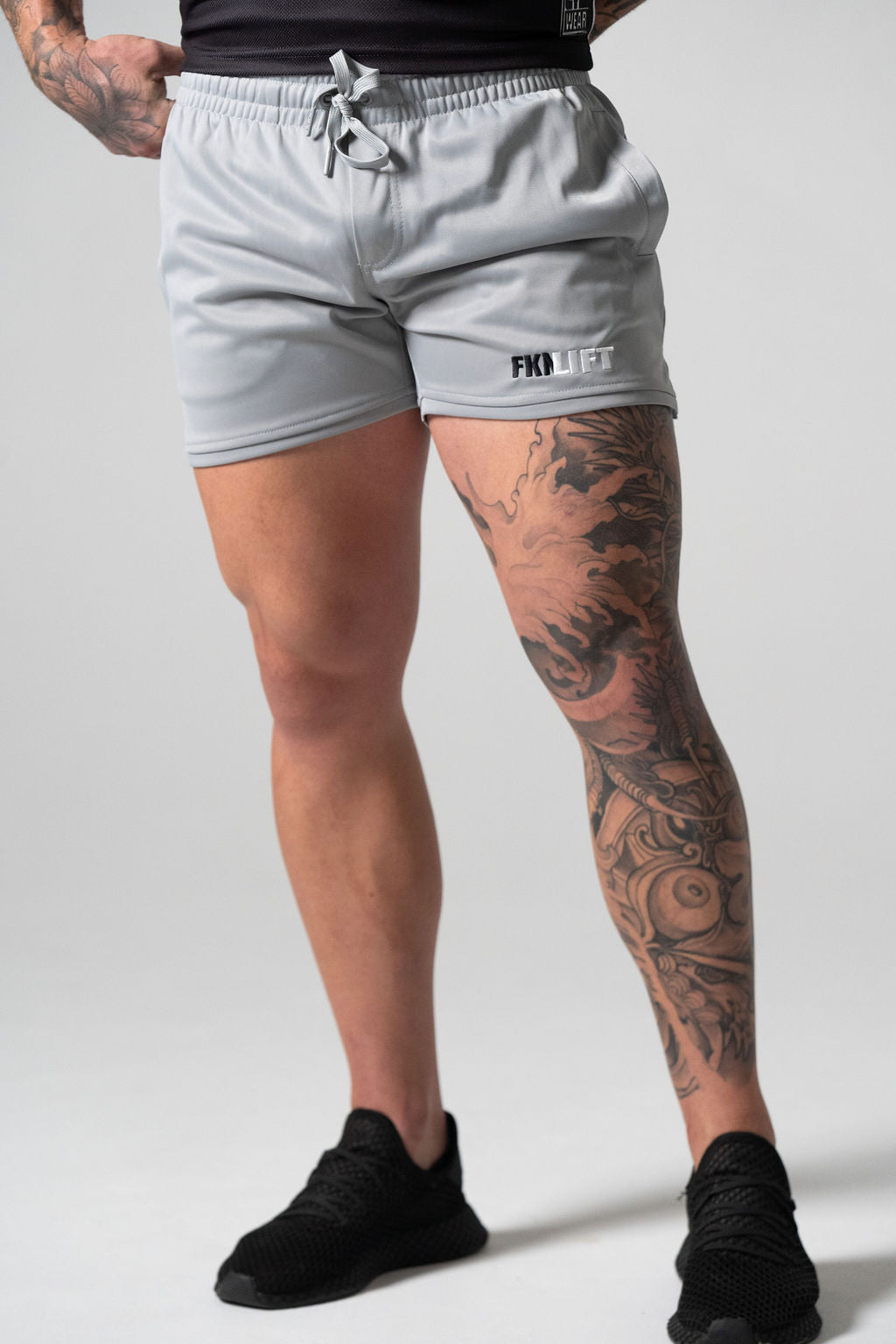 Image of Relentless | Men's Gym Shorts | Silver