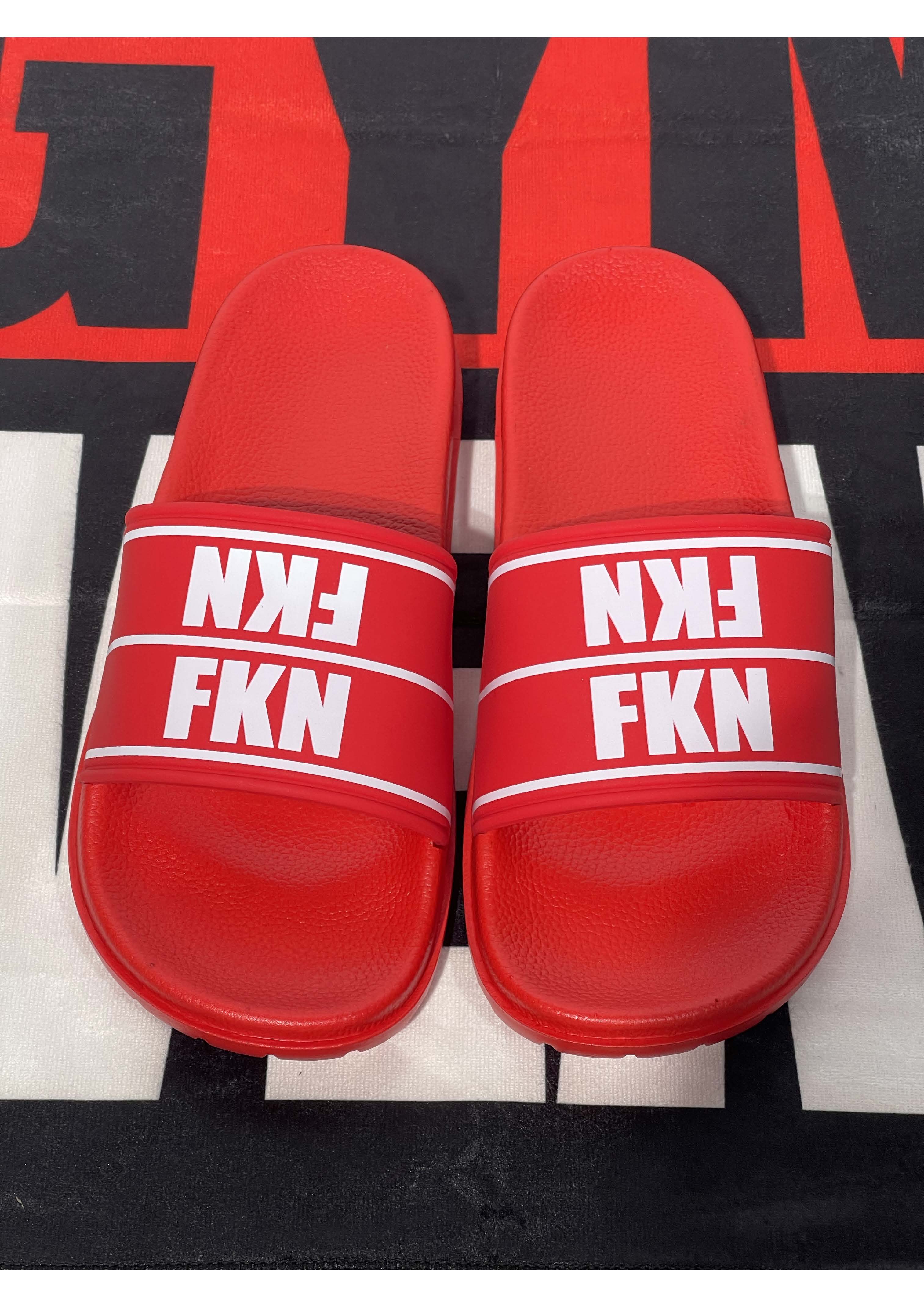 Image of Limited Edition FKN Slides | Red  