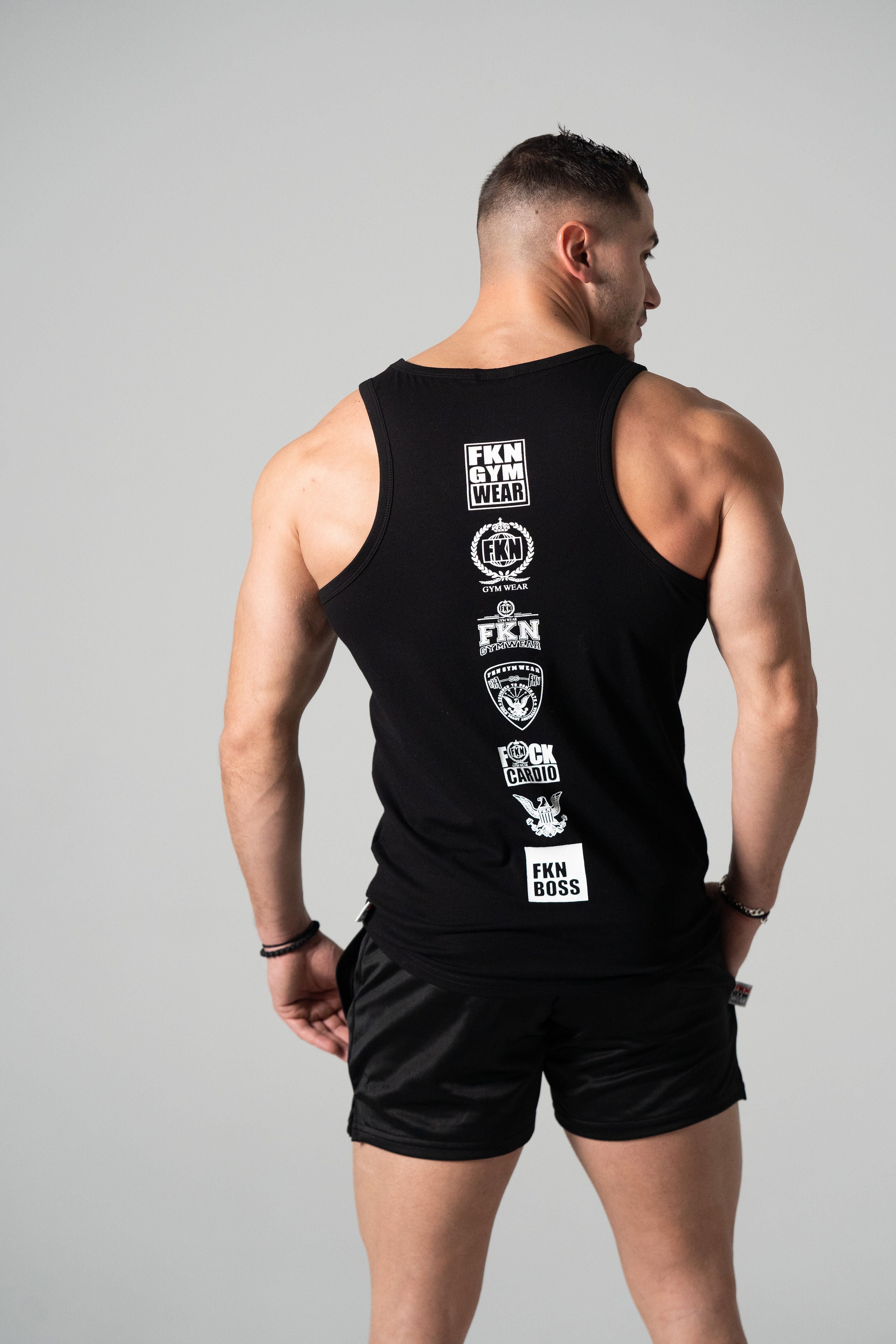 Image of Conquer | Heist Gym Singlet | Black