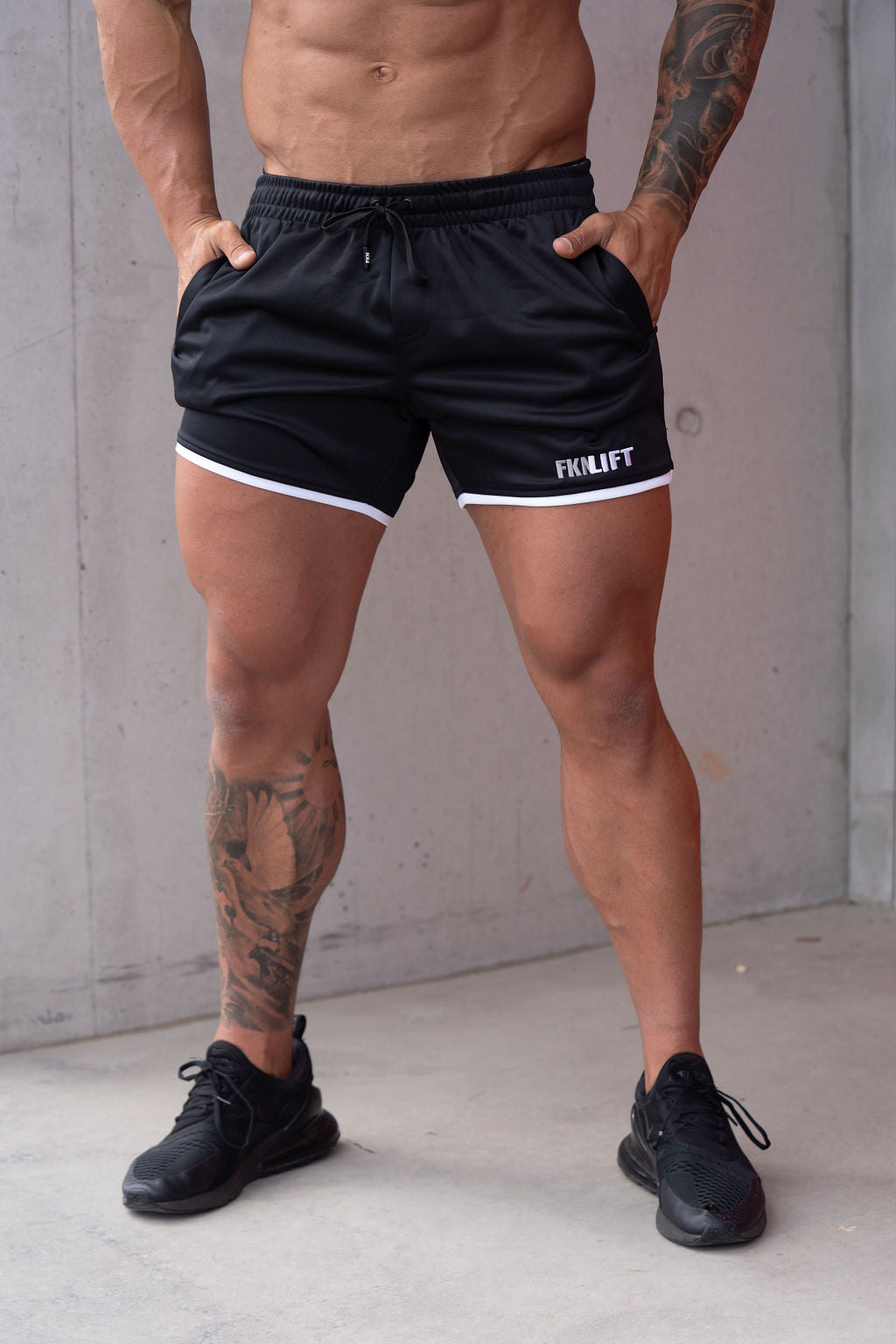 Image of Relentless 2.0 | Men's Gym Shorts | Black