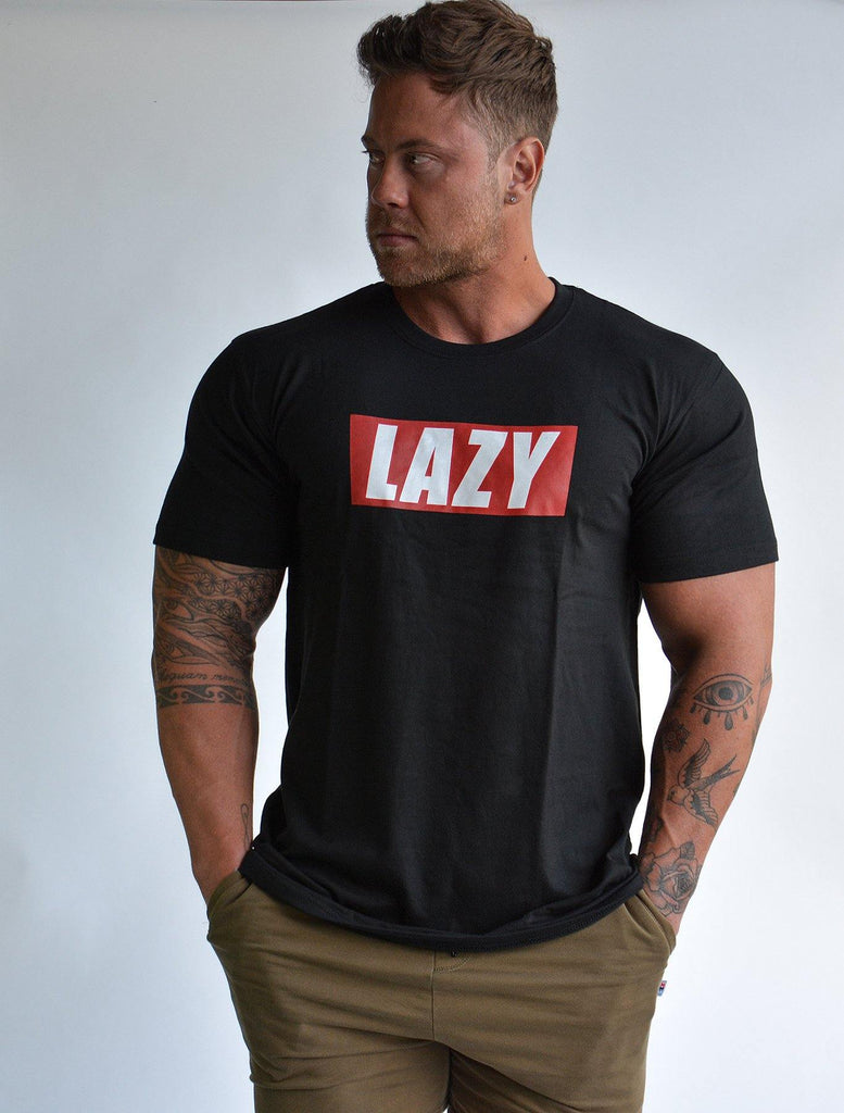 markør Badekar udlejeren Gym T-Shirt LAZY - The greatest FKN Gym Wear Online & In store