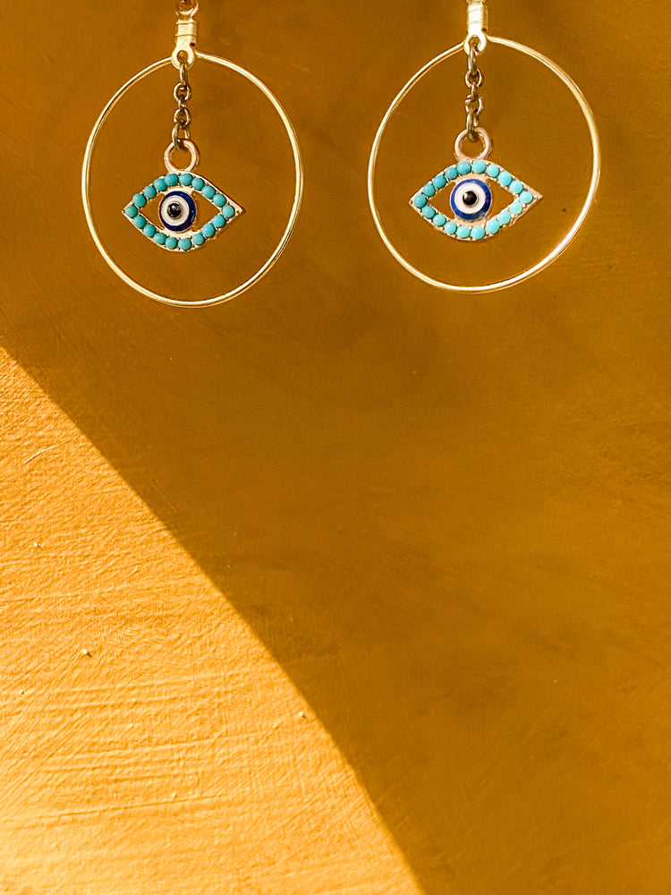 mal de ojo earrings