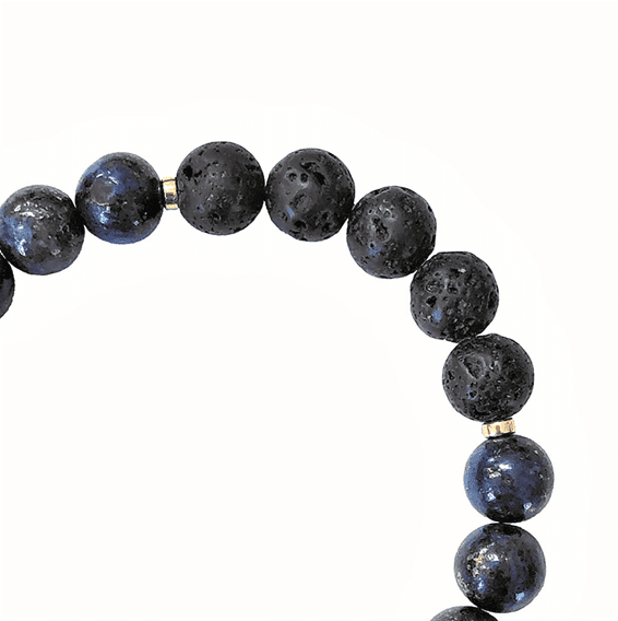 Diffuser jewellery made from Lava stones