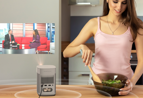 Utiliser XGIMI MoGo2 pour projeter une recette et cuisiner facilement