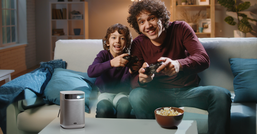 immerse in gaming with xgimi mogo 2 mini projector