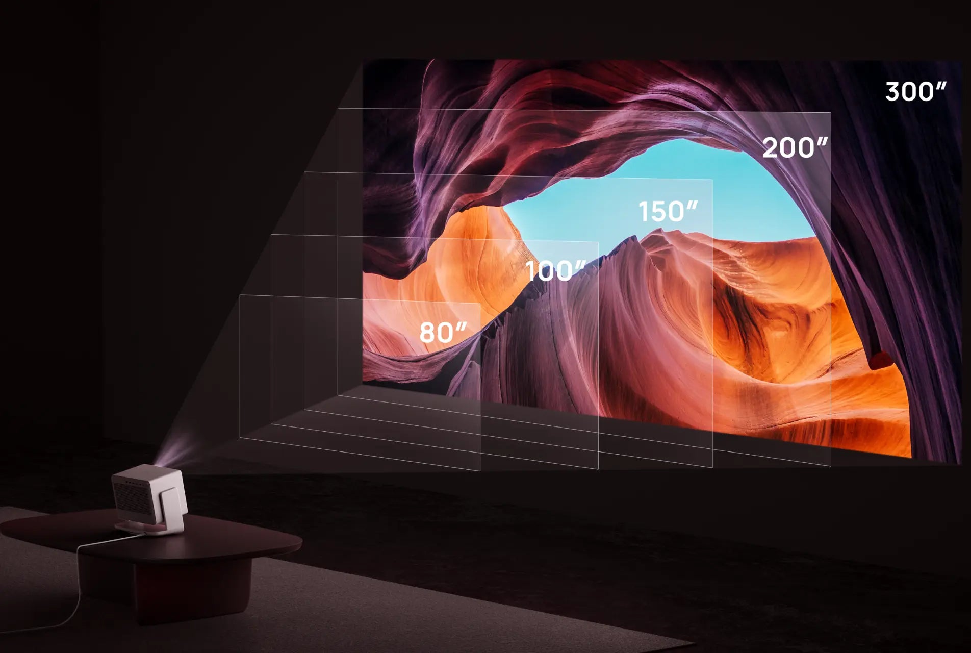 Massive Screen Size