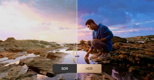 HDR content is displayed with utmost accuracy and fidelity.