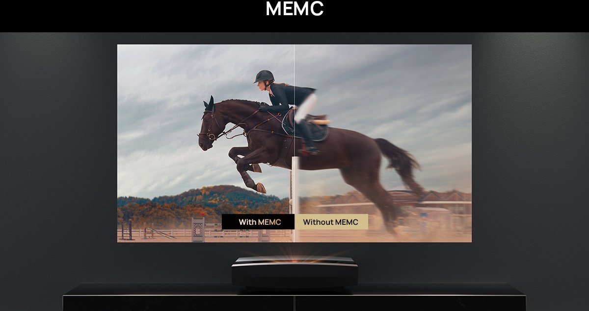 MEMC technology ensures a better viewing experience
