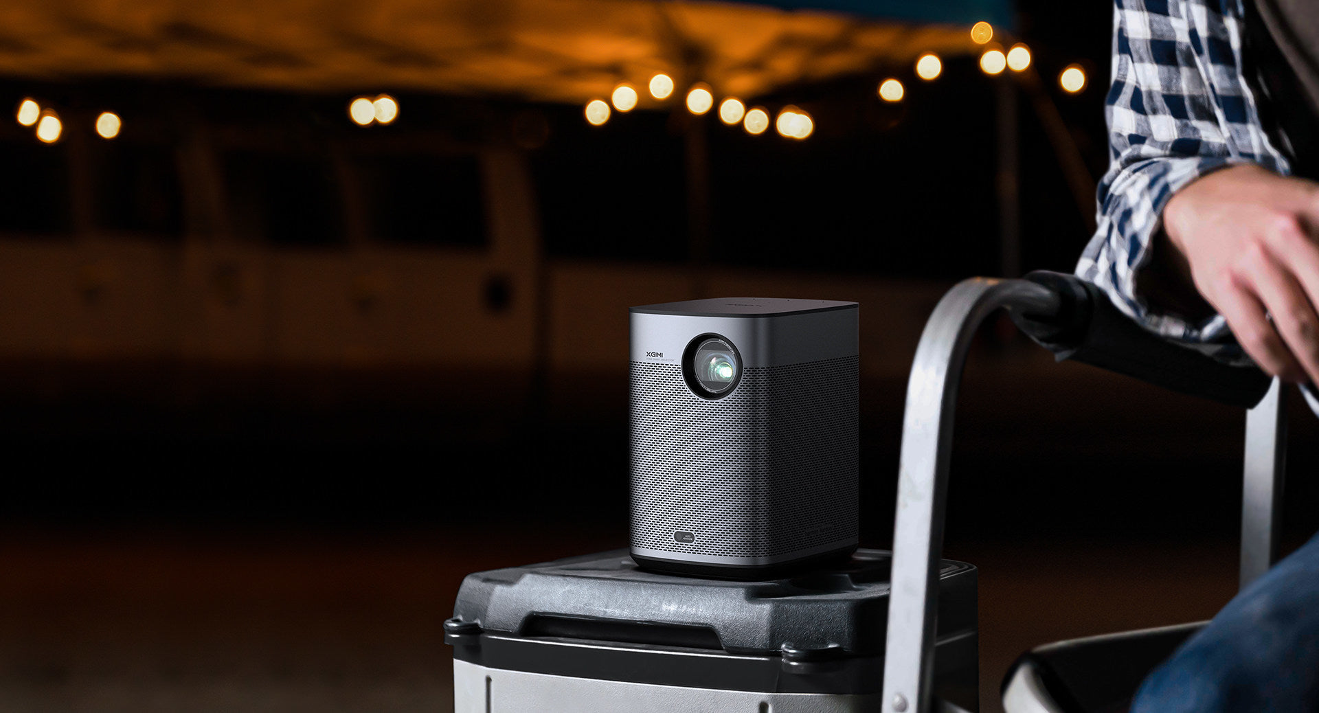 Stream to your heart's content while in between your outdoor bucket list with Halo+'s onboard battery, movie time is anytime, anywhere this Spring.