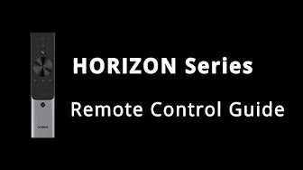 HORIZON Series Remote Control User Guide