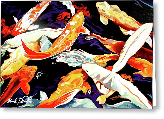 Koi - Greeting Card