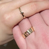 Simple couple rings, relationship goals